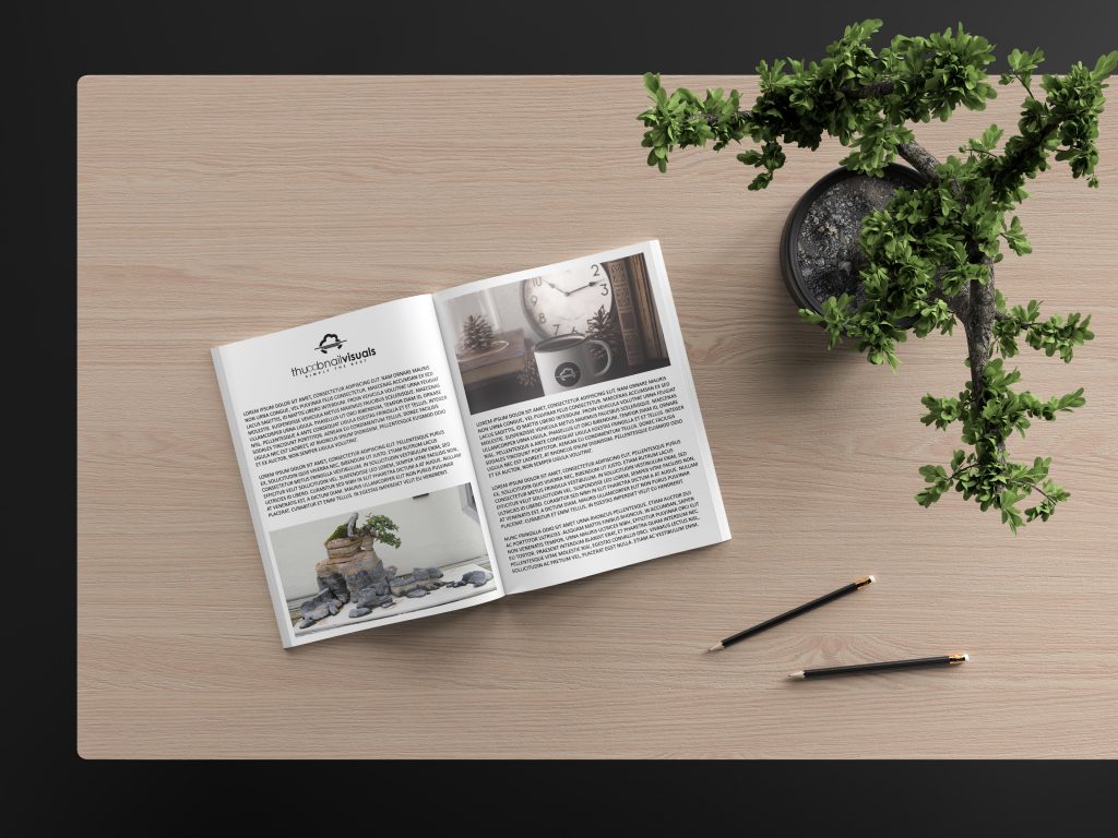 Brochure design by Thumbnail Visuals